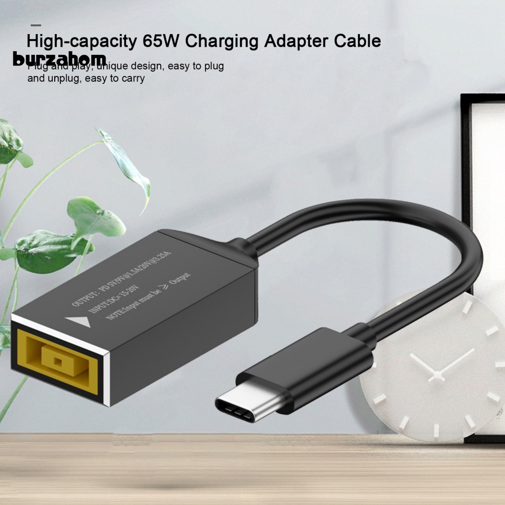 Phích Cắm Bur plug and play, thiết kế độc đáo, dễ dàng Cắm và không cần phải mang theo 65W công Suất Cao, Ổn Định mà không cần phải nóng, giúp bạn Sạc Đầy Đủ Thiết Bị