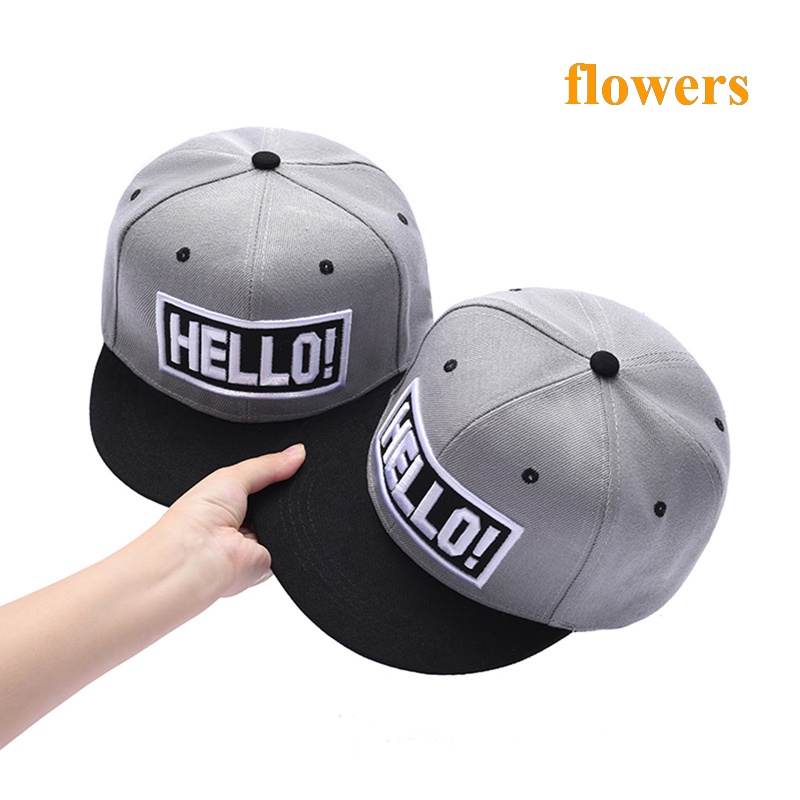 Mũ Lưỡi Trai Thêu Chữ Phong Cách Hiphop Cho Nam Và Nữ