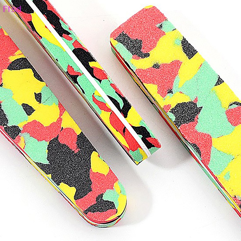 {Ffsd} Set 5 Miếng Bọt Biển Dũa Móng Acrylic * Bán Chạy