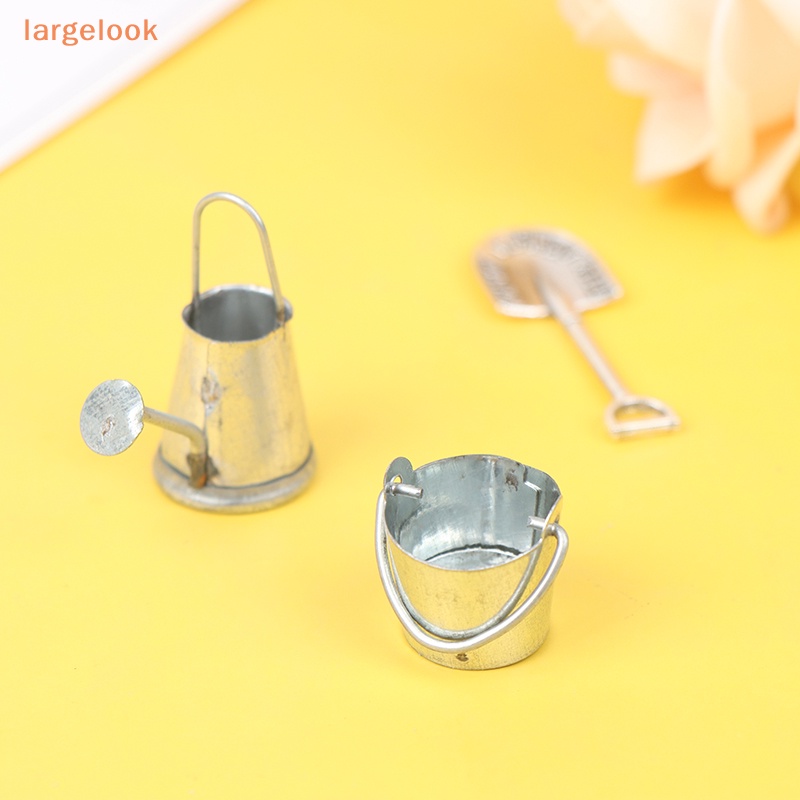 Set 3 Bình Tưới Nước Mini Tỉ Lệ 1: 12 Cho Nhà Búp Bê