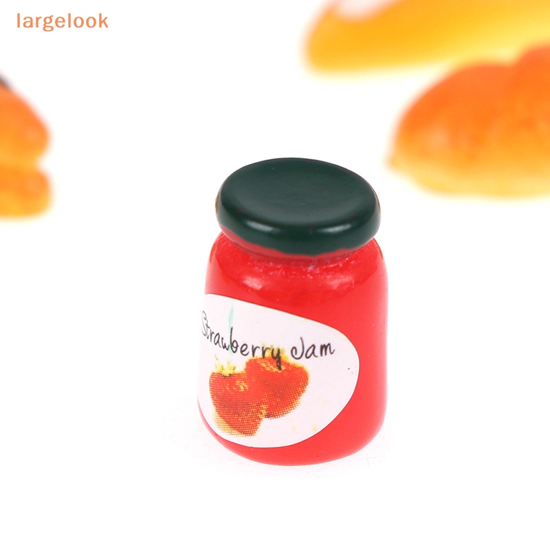 1 Set Giỏ Bánh Mì Sandwich Tỉ Lệ 1: 12 Trang Trí Nhà Búp Bê