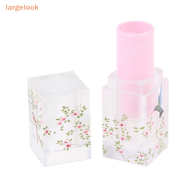 [Biglook] Ống Đựng Son Dưỡng Môi Rỗng Hình Vuông Tẩy Tế Bào Chết Tươi Mới Cỡ Nhỏ