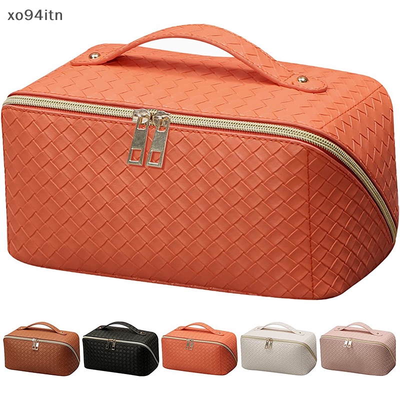 Túi Da PU Đựng Mỹ Phẩm Du Lịch Sức Chứa Lớn Cho Nữ