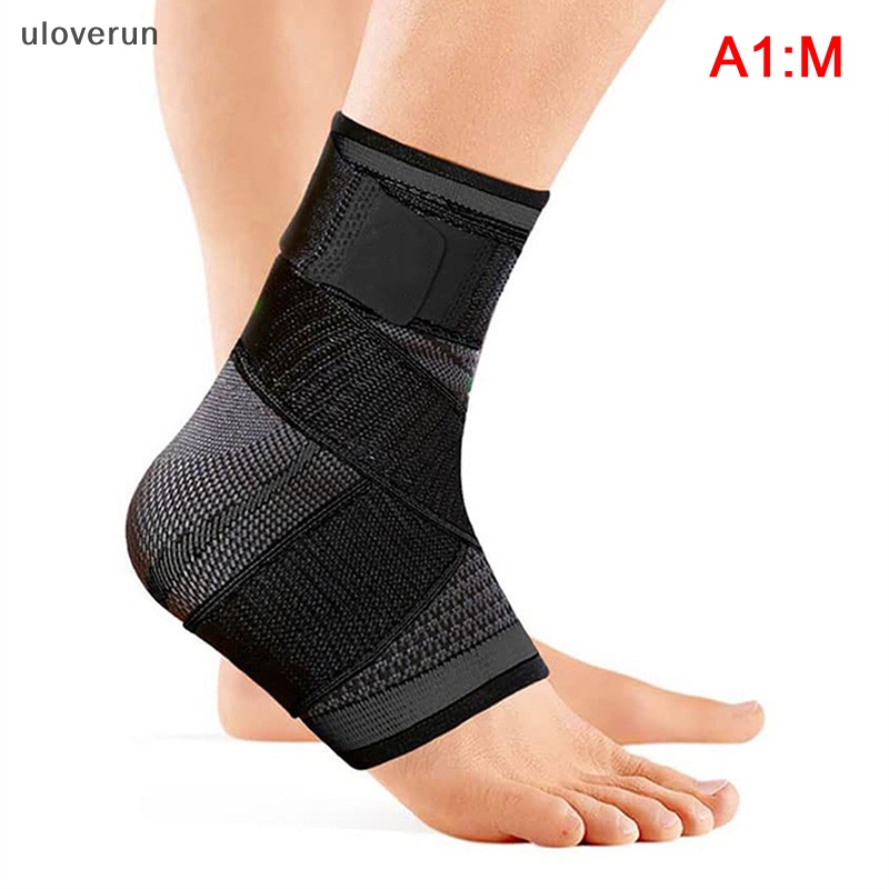 1 Đai Nylon Bảo Vệ Mắt Cá Chân Thoáng Khí Chống Bong Gân Có Thể Điều Chỉnh Được Dùng Khi Chơi Bóng Rổ