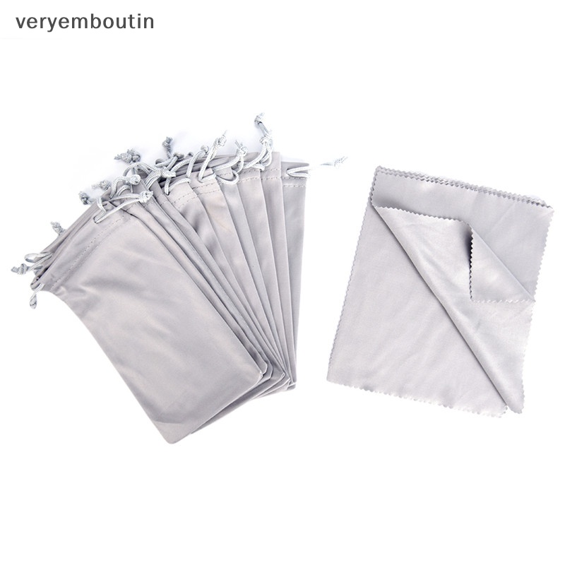 1 Túi Đựng Mắt Kính Mềm Chống Bụi Tiện Lợi