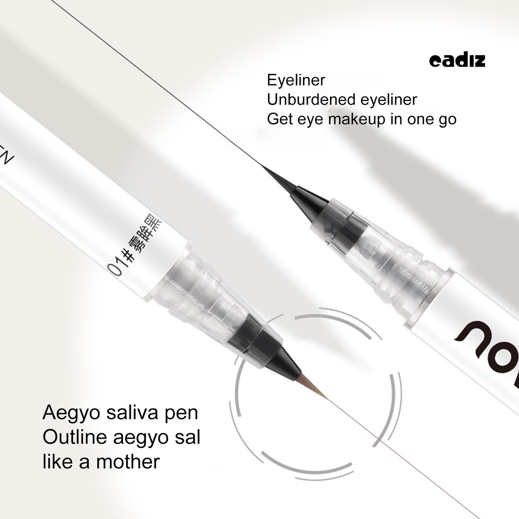 Bút Kẻ Mắt Hai Đầu 2 Trong 1 Nhanh Khô Chống Thấm Nước Và Mồ Hôi Không Bị Nhòe Tiện Lợi