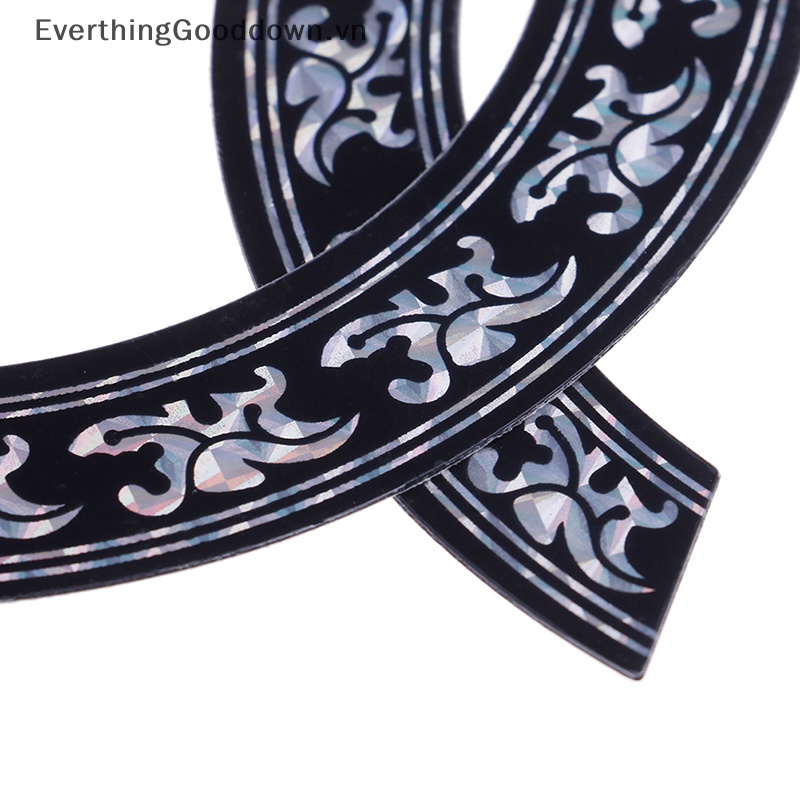Đề Can Lỗ Âm Thanh Everthingood Màu Đen + Bạc Cho Đàn Guitar Cổ Điển