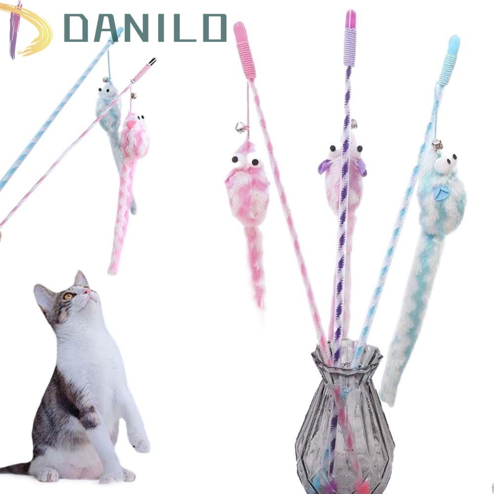 Gậy Trêu Mèo DANILO Nhồi Bông Vui Nhộn