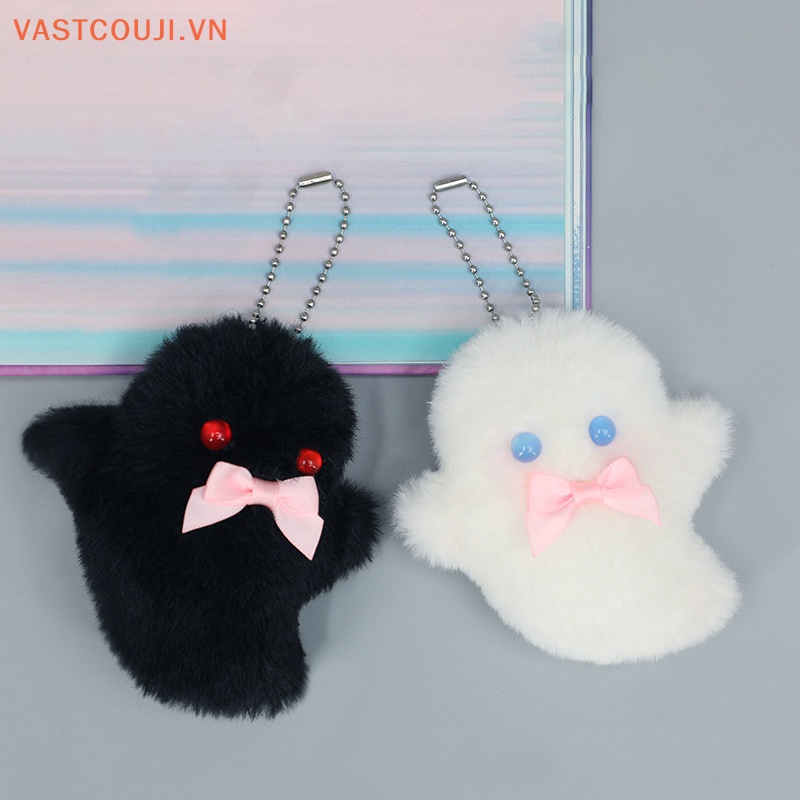 Móc Khóa Hình Ma Nhồi Bông Đáng Yêu