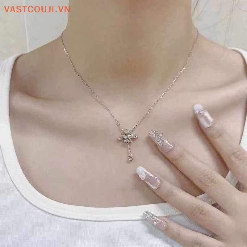 Vòng cổ Tua Rua Hình Nhân Vật Hoạt Hình Anime VASTJI Cinnamoroll Thời Trang Dành Cho Nữ
