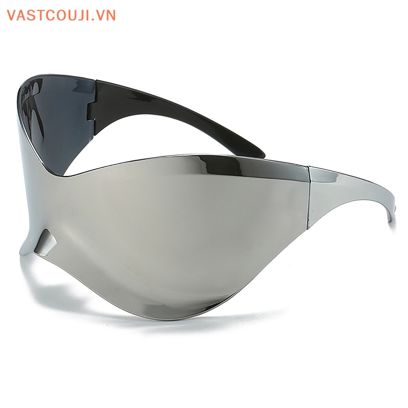 Kính Chống Nắng Không Vành Oversized Y2K Màu Kẹo Ngọt Phong Cách Hip Hop Cổ Điển Thời Trang Cho Nam Và Nữ