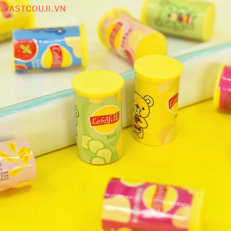 Set 2 Móc Khóa Hình Chai Khoai Tây Chiên 3D Trang Trí Nhà Búp Bê