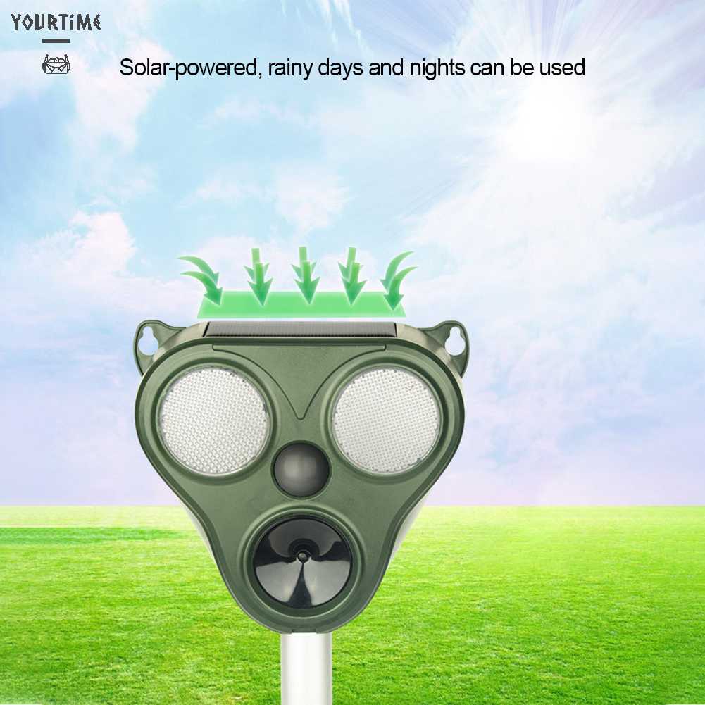 Thiết Bị Đuổi Chuột 120 Lỗ Sử Dụng Năng Lượng Mặt Trời