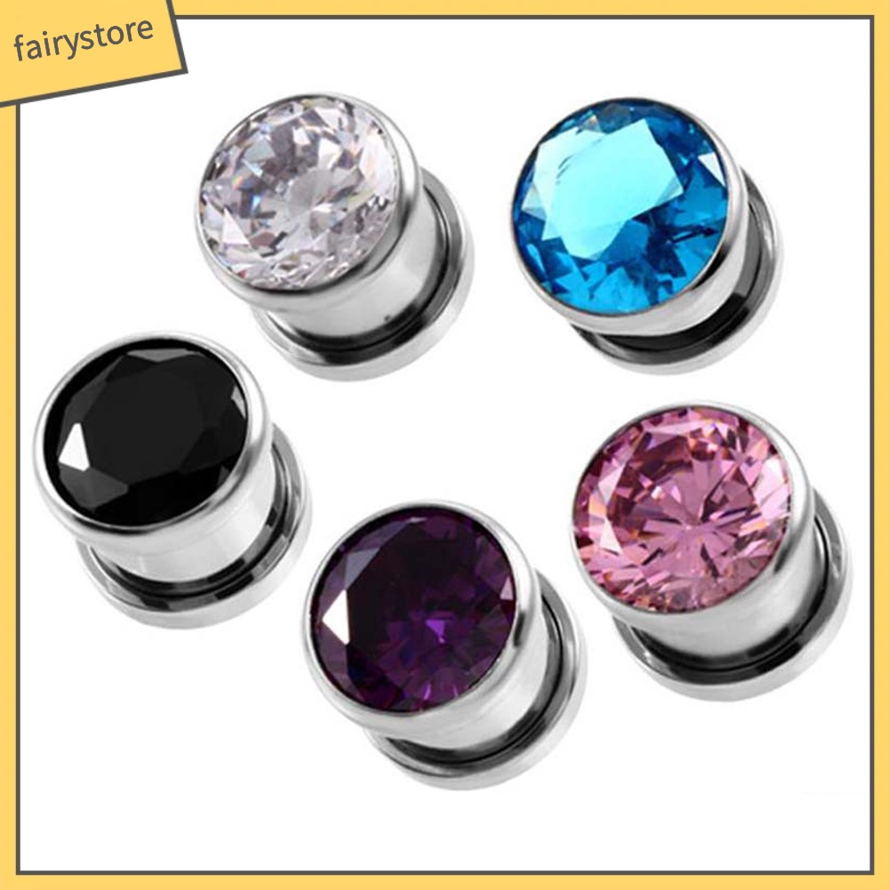 Khuyên Nong Tai Đính Đá Zircon Thời Trang