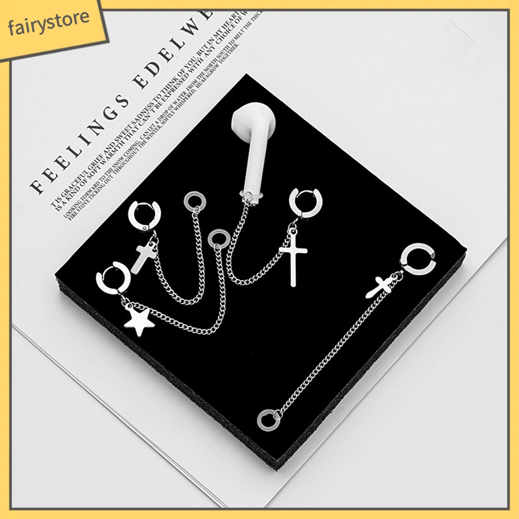 1 Khuyên Tai Chống Trượt Bằng Thép Không Gỉ Thông Dụng Dễ Sử Dụng