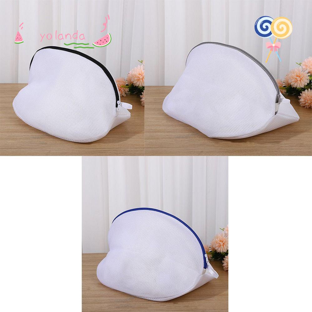 Bộ 2 Túi Lưới Giặt Giày Có Khóa Kéo Tiện Dụng