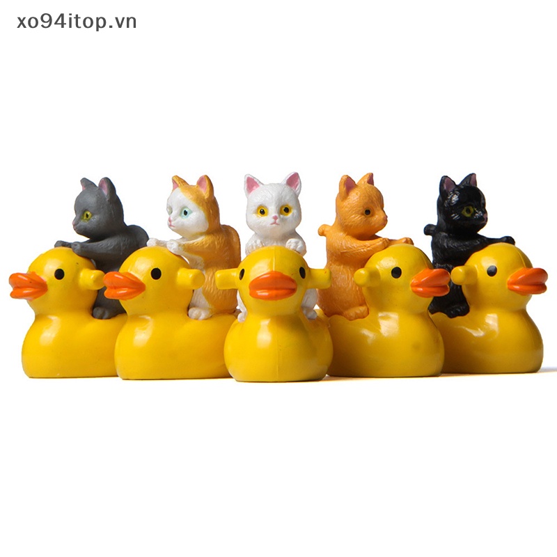 Mô Hình Vịt Vàng Nhỏ Xinh Trang Trí Nhà Cửa