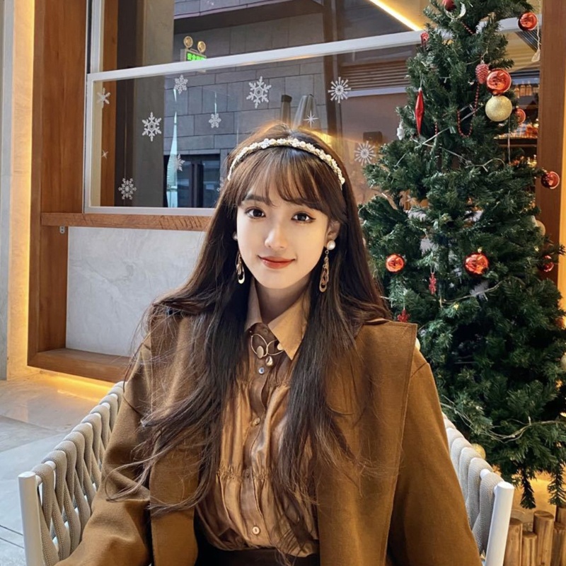 Flgo Băng Đô Cài Tóc Đính Ngọc Trai Phong Cách Bachelorette Vintage Tinh Tế Dành Cho Cô Dâu / Tiệc Cưới