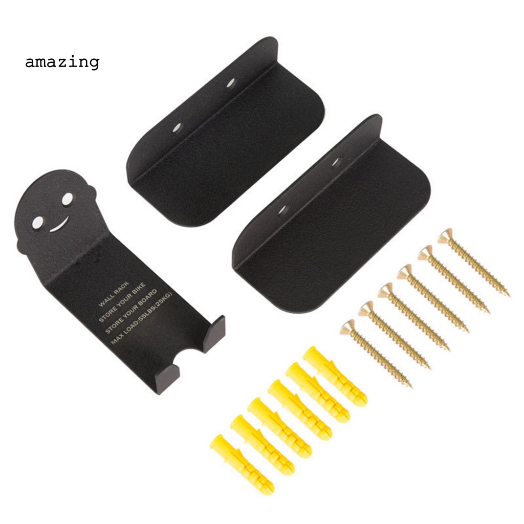 Bộ 3 Móc Treo Xe Đạp Gắn Tường Tiện Dụng