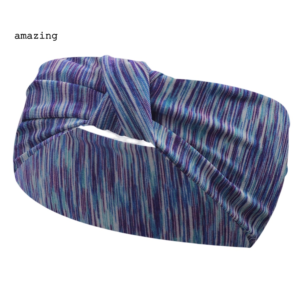 Băng Đô Thể Thao Bản Rộng Co Giãn Tốt Thiết Kế Thắt Nút Độc Đáo Tiện Dụng