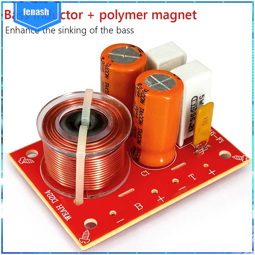 1 Bộ Lọc Tần Số Âm Thanh Hi-Fi 2 Chiều 120W 55 Hz-20k Hz Cho Loa