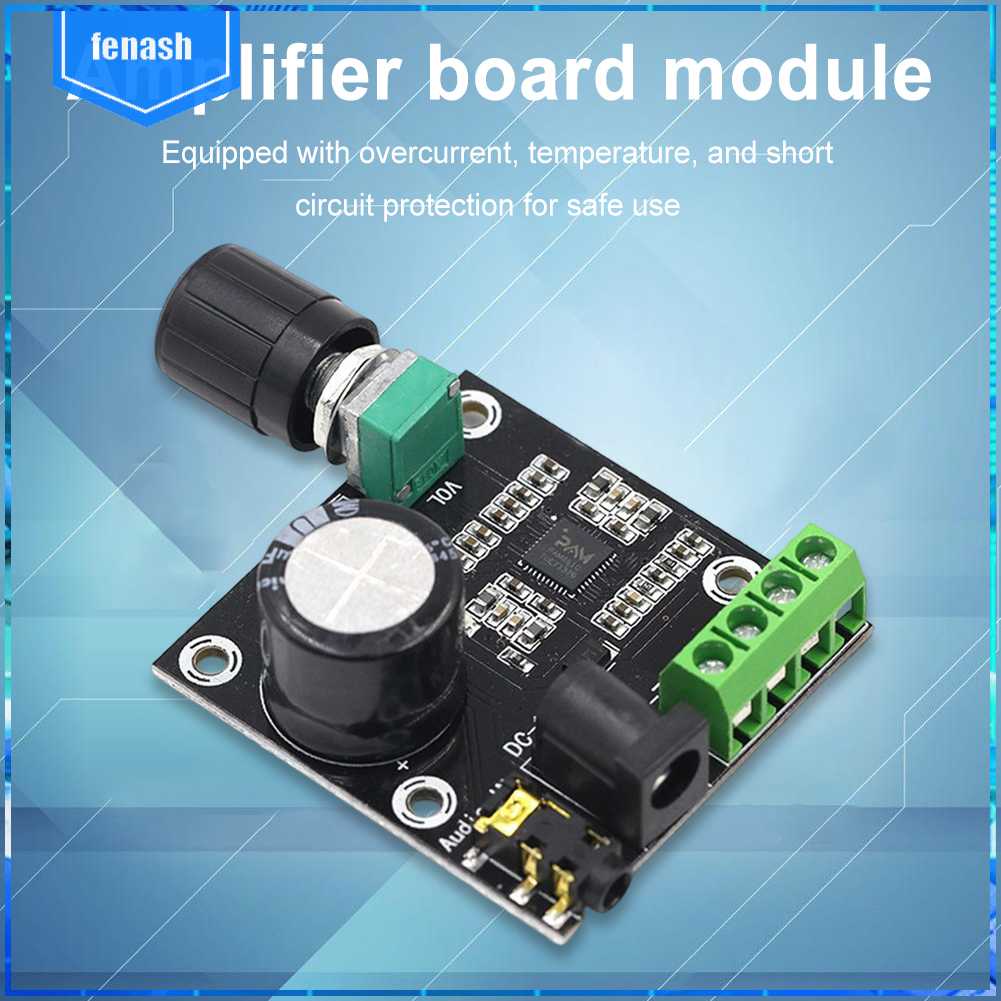 Bảng Mạch Khuếch Đại Âm Thanh Kỹ Thuật Số PAM8610 12V HD 15W X 2