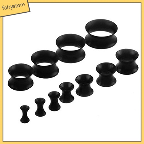 1 Đôi Khuyên Silicone Nong Tai Thời Trang Cá Tính