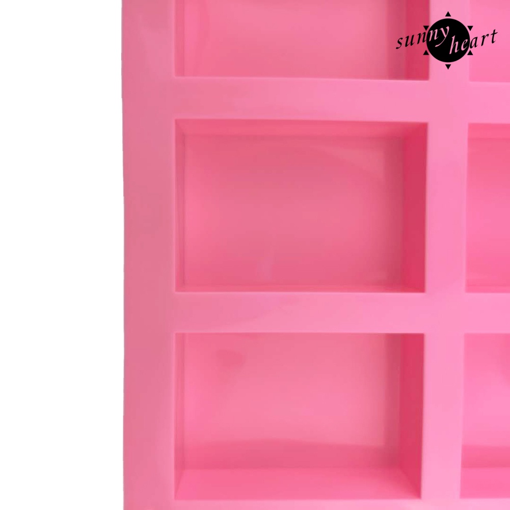 Khuôn Silicone Làm Bánh Không Dính 6 Ngăn Tiện Dụng