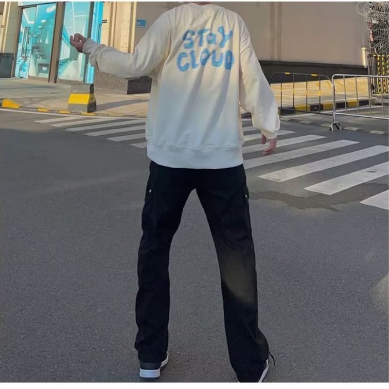 Áo Nỉ Dáng Rộng Phong Cách Hip Hop Mỹ Cá Tính Cho Nữ