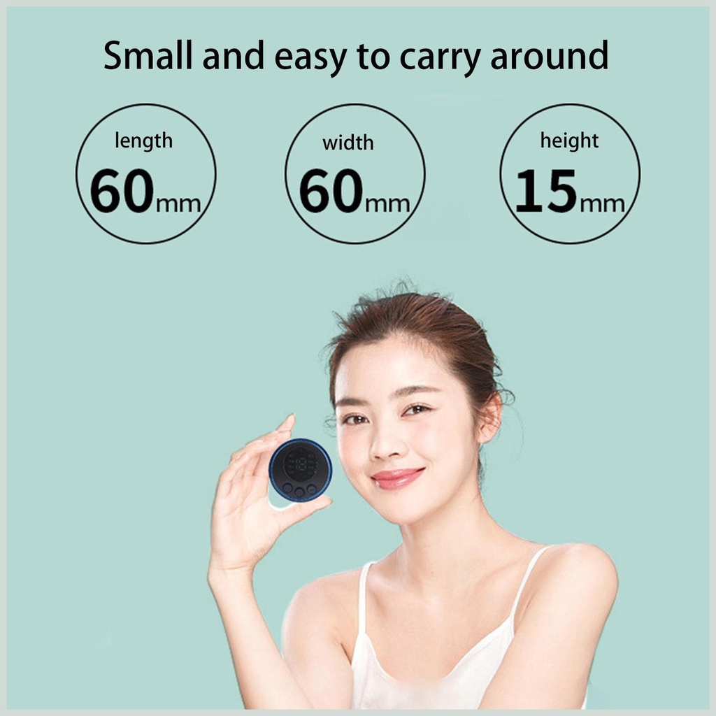 Mát xa vai điện EMS Mini, Mát xa cánh bướm EMS di động thông minh, Lót mát xa cơ bắp thông minh để vai và cổ