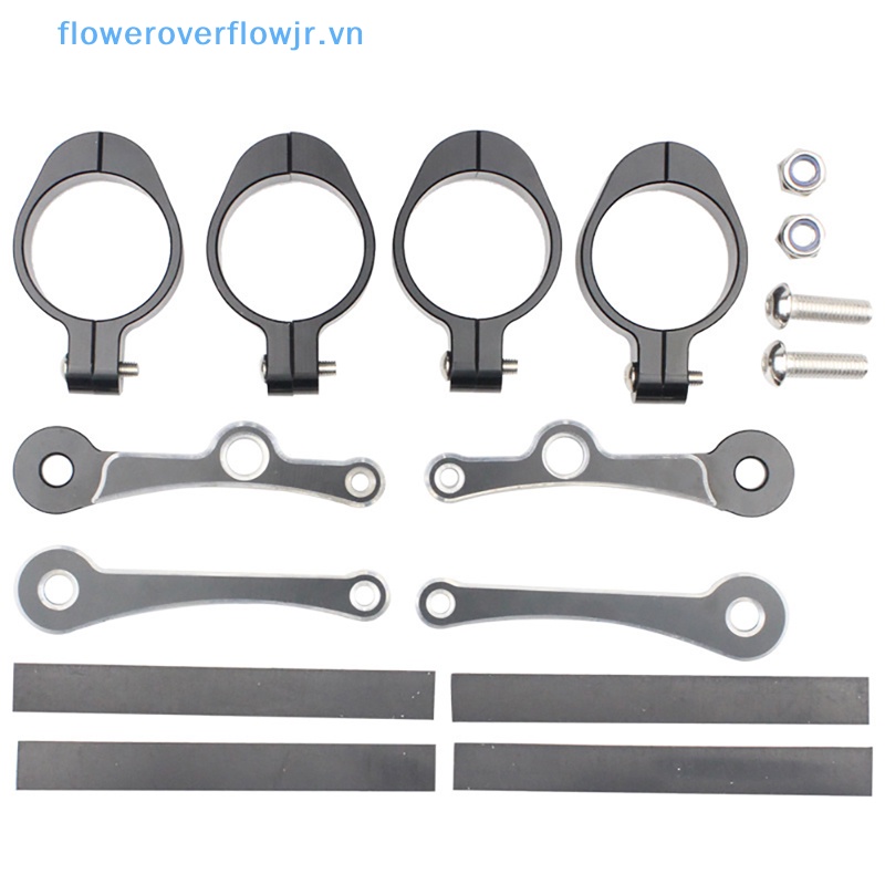 Giá Đỡ Đèn Pha CNC 39mm-41mm Chuyên Dụng Cho Xe Mô Tô Harley Cafe Racer Chopper Bobber