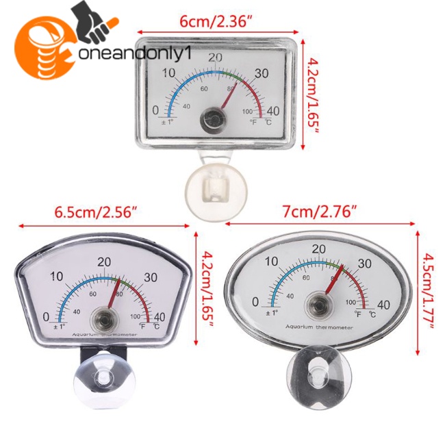 Nhiệt Kế Siêu Âm Độ Chính Xác Cao Kèm Cốc Hút Chuyên Dụng Cho Bể Cá