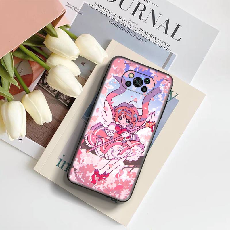 Ốp Điện Thoại TPU Mềm In Hình sakura Cho Xiaomi Redmi Note 10S 10T 11 Pro Plus