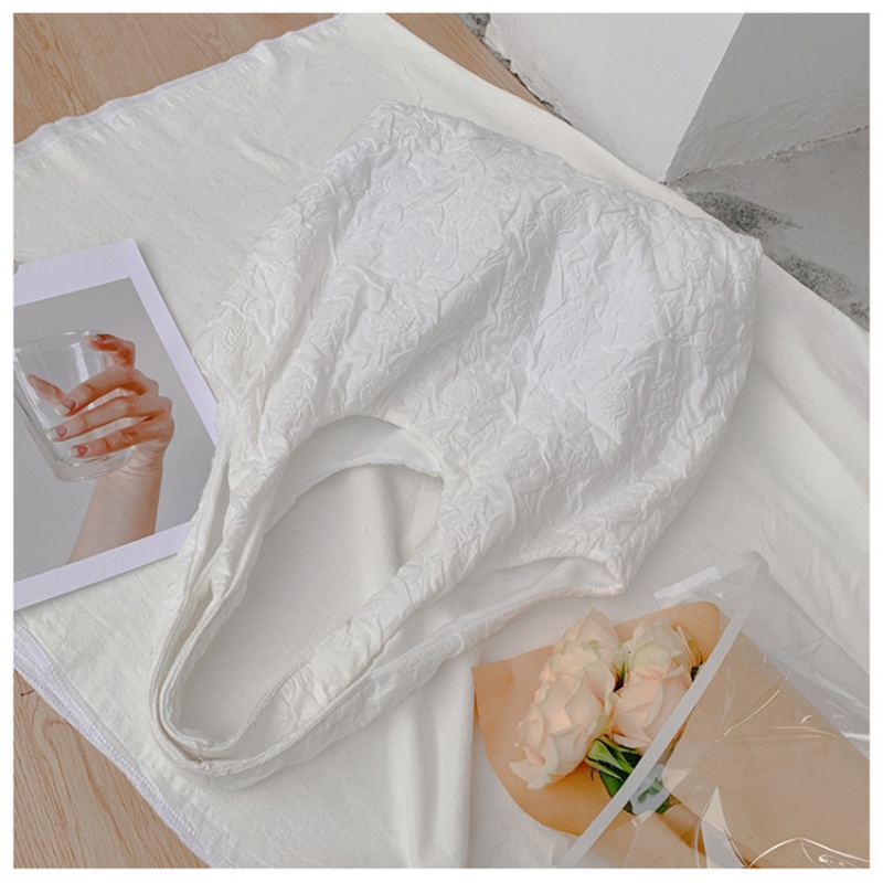 Túi đeo dưới cánh tay Bằng cotton Phong Cách Hàn Quốc 2023 Mới