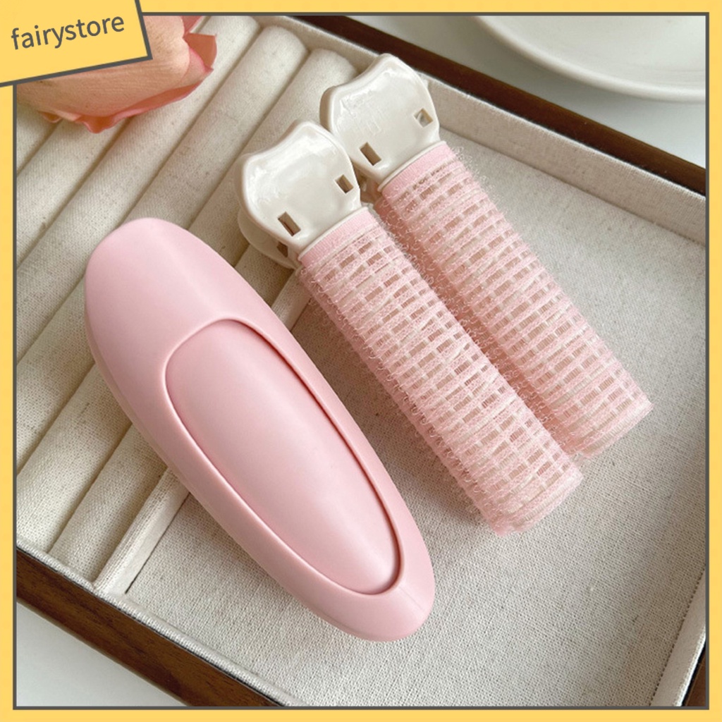 [FRO] Kẹp Tóc Xoăn Bằng Nhựa Hiệu Quả Cao Không Dùng Nhiệt Chống Rơi DIY Dành Cho Nữ