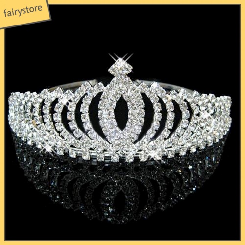 Vương Miện Đính Đá Lấp Lánh Sang Trọng Cho Cô Dâu