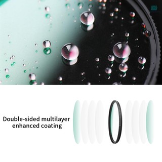 K&F CONCEPT Soft Focus Filter Diffusion Filters Black Mist 1/4 Waterproof Scratch-Resistant for DSLR camera Lens, 82mm Diameter