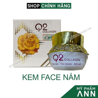 Kem face q2 collagen chính hãng ngừa nám tàn nhang đồi mồi