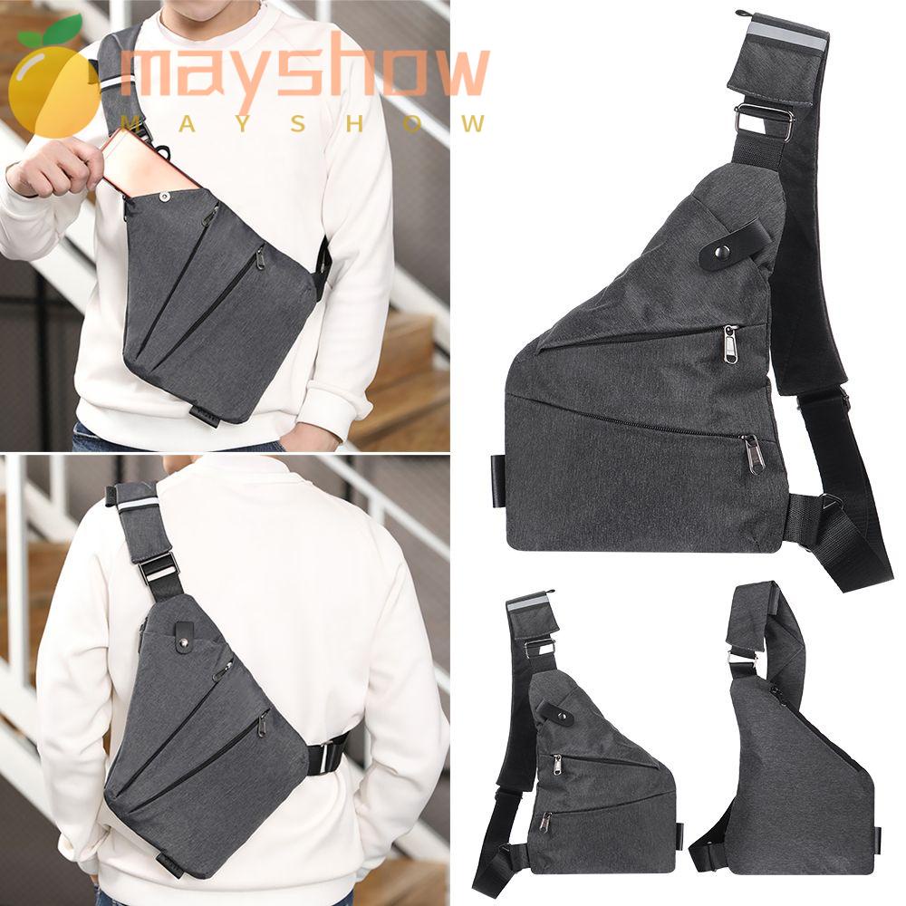 Túi Đeo Chéo Ngực Bằng Nylon Chống Nước Phong Cách Doanh Nhân