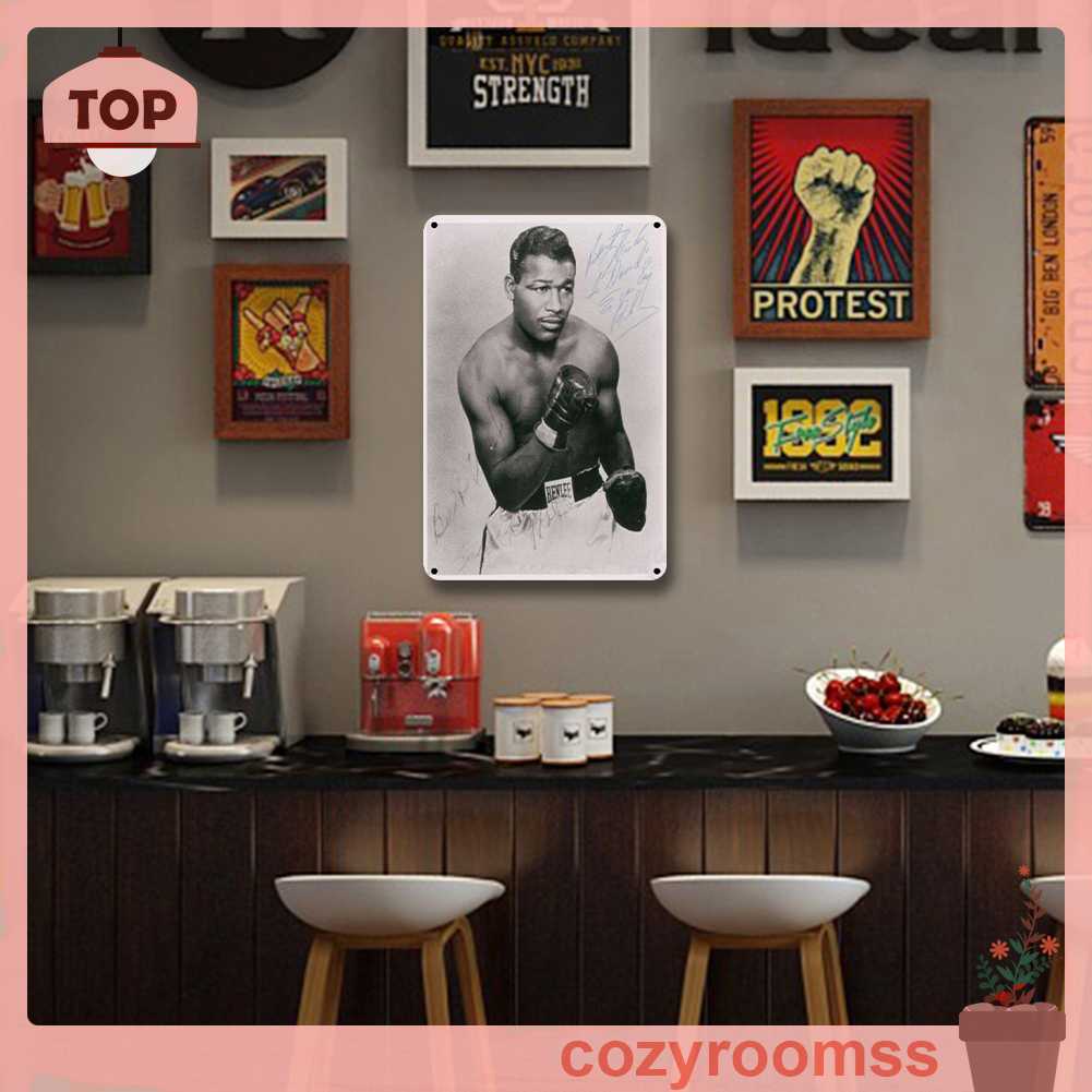 Tranh Kim Loại Treo Tường Trang Trí Nội Thất Theo Phong Cách Vintage