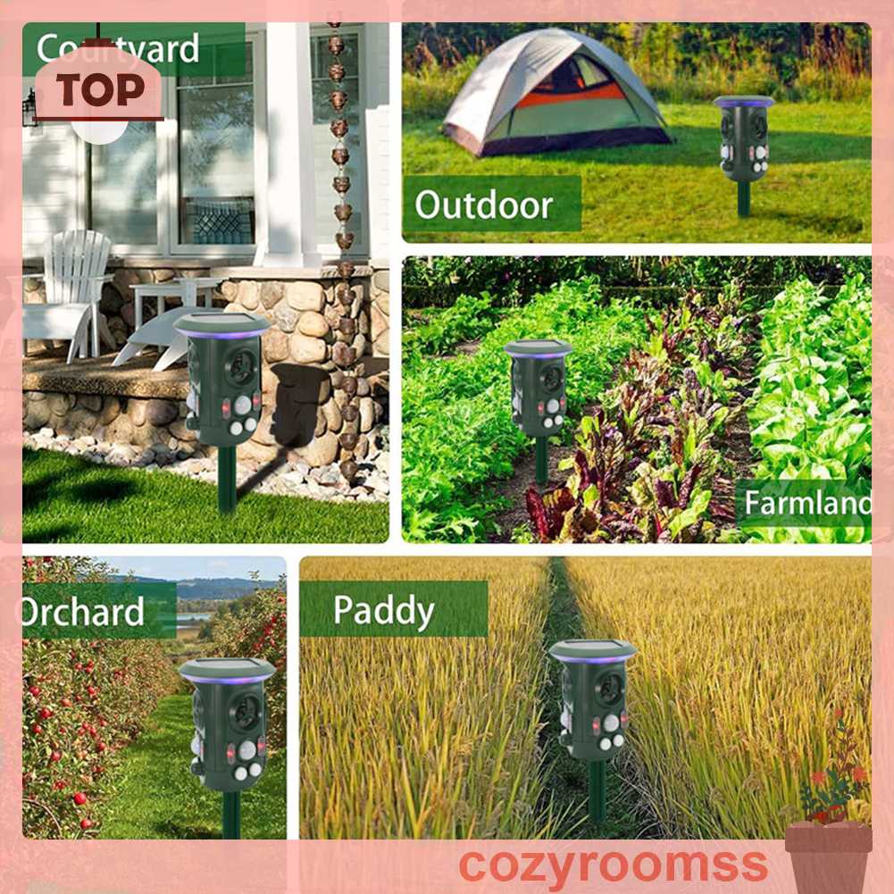 Thiết Bị Xua Đuổi Chim Bằng Sóng Siêu Âm