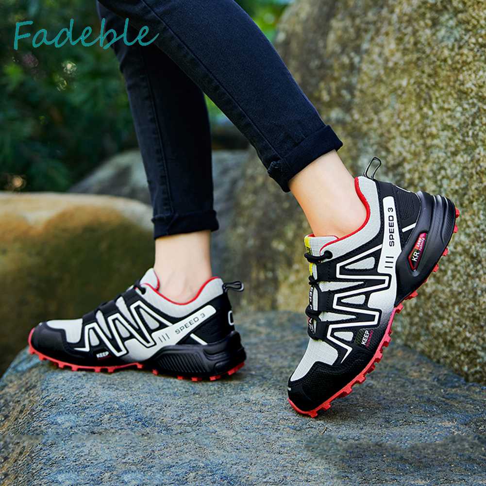 Giày Bốt Đi Bộ Đường Dài Chống Trượt Chống Mòn Cho Nữ