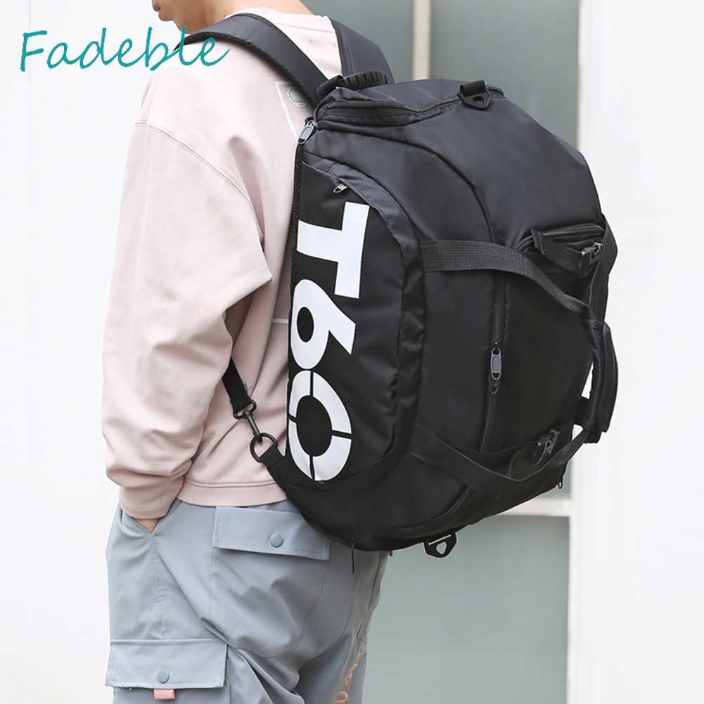 Túi Đựng Đồ Tập Thể Thao Sức Chứa Lớn Chia Ngăn Khô / Ướt Tiện Dụng Cho Nam Và