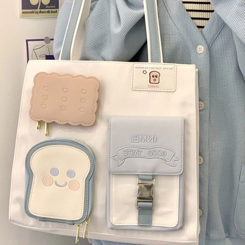 Túi tote Đeo Vai Sức Chứa Lớn Ngọt Ngào Cho Nữ