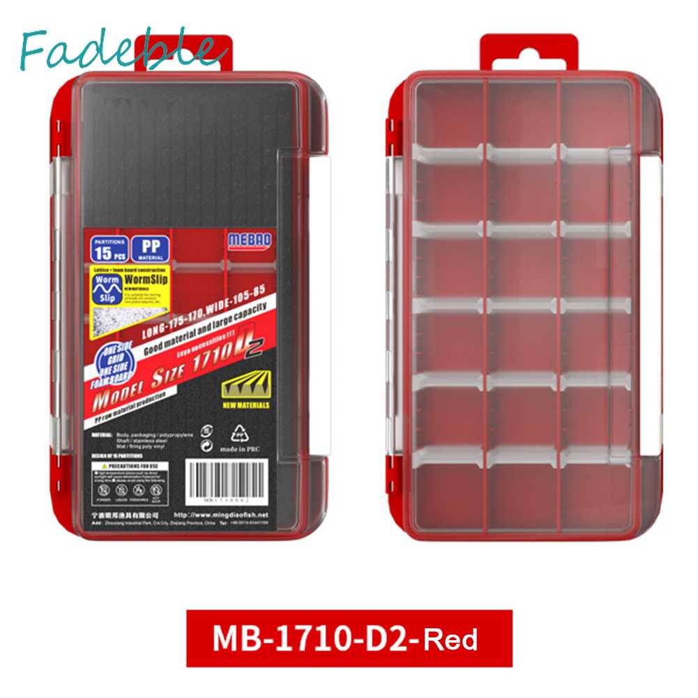 Hộp Đựng Mồi Câu Cá 2 Tầng Chống Thấm Nước Ốp