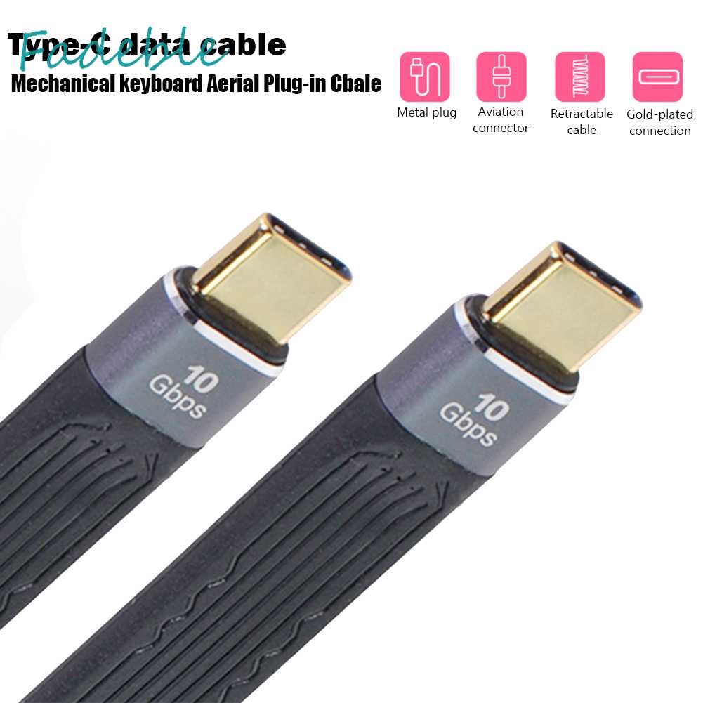 Dây Cáp Chuyển Đổi Dữ Liệu Loại C Đầu Đực Sang Đầu Đực 3.1 Gen2 10G