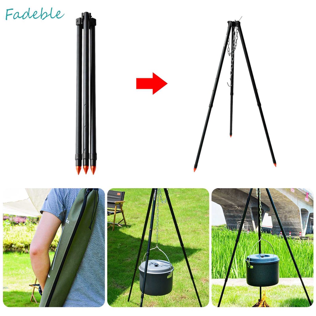 Giá Đỡ Ba Chân 3 Khớp Có Thể Điều Chỉnh Dùng Cắm Trại Dã Ngoại