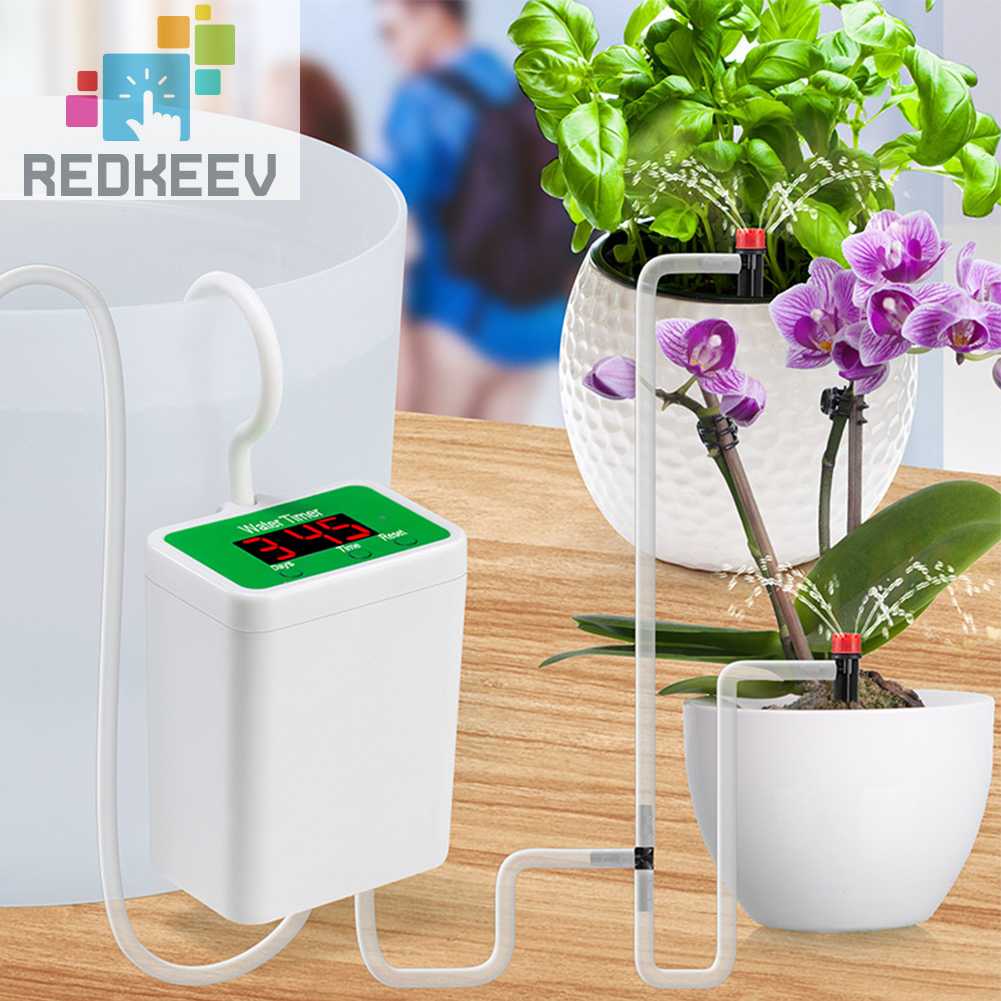 Bộ Dụng Cụ Tưới Cây Hẹn Giờ Sạc USB Tiện Dụng