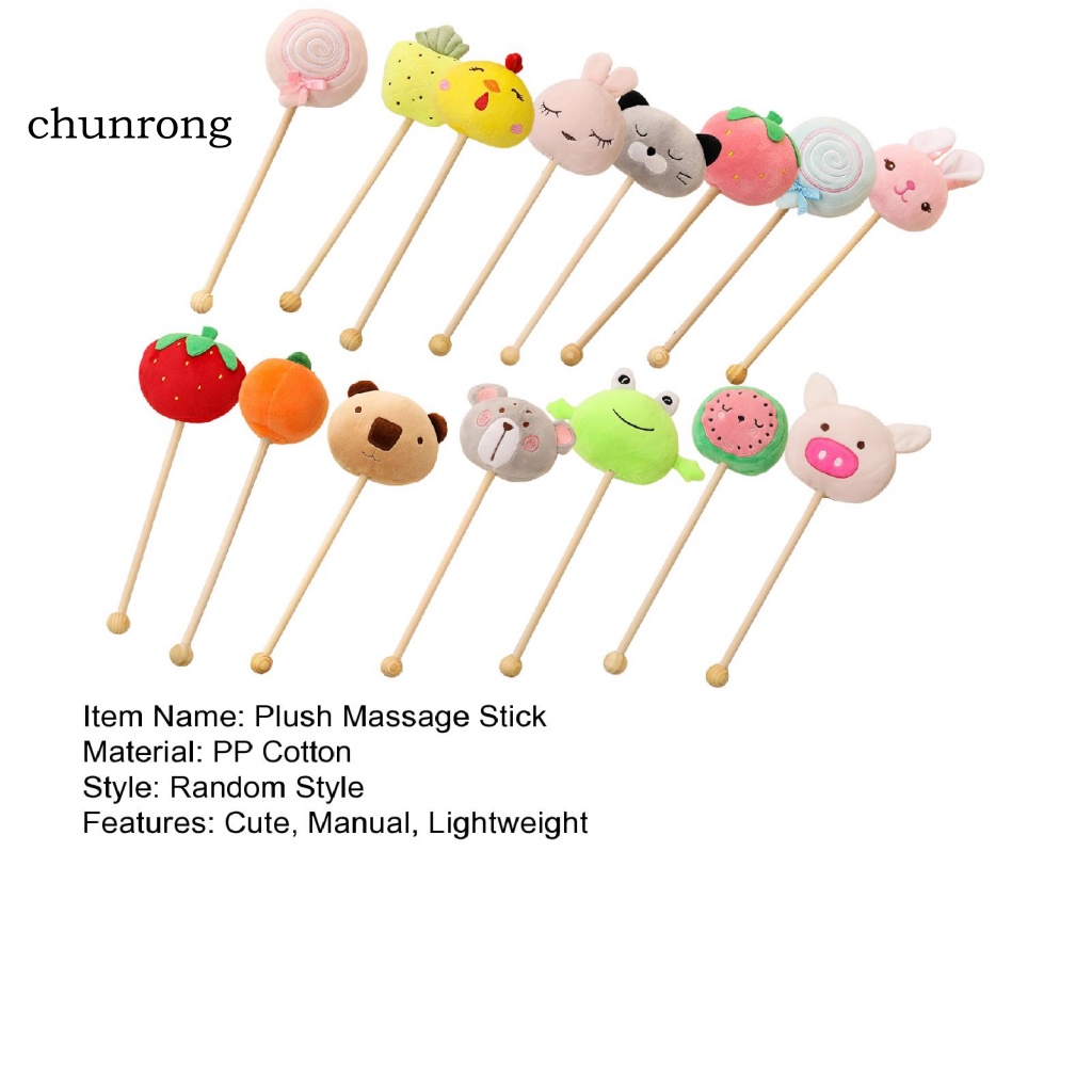 Cr Gậy Gãi Lưng Massage Giảm Căng Thẳng Hình Đầu Động Vật