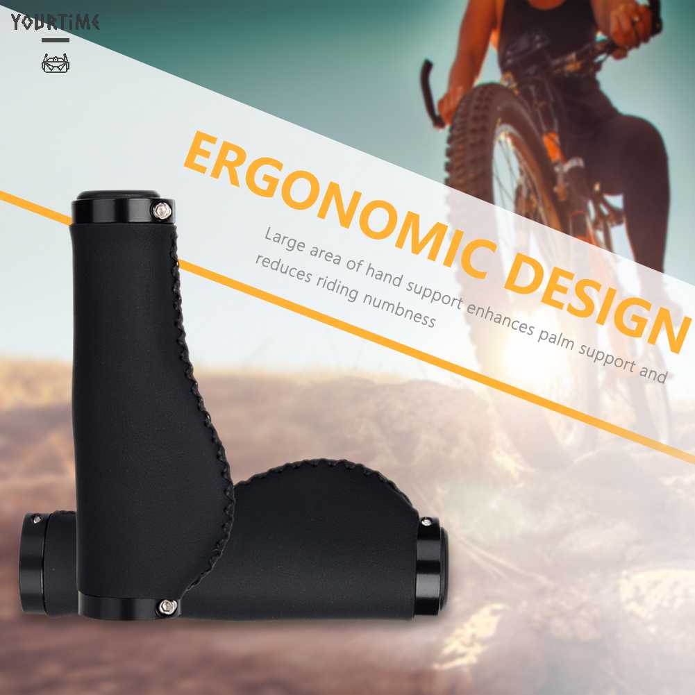 1 Cặp Vỏ Bọc Tay Lái Xe Đạp MTB Chống Trượt 22.2mm